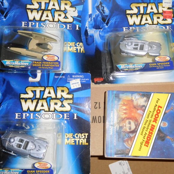 STAR WARS EPISODE 1 MICRO MACHINESGIAN SPEEDER DRO - Picture 1 of 8